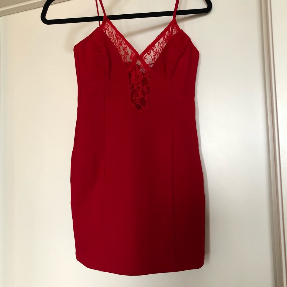 Revolve Superdown Red Mini Dress - Picture 3 of 6